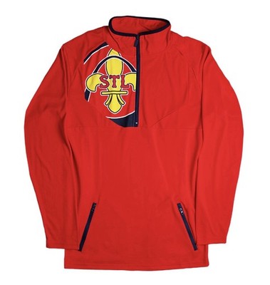 PRESALE CARDINALS CITY CONNECT RED QUARTER ZIP XL 8/28/26 SGA NIB ST. LOUIS STL