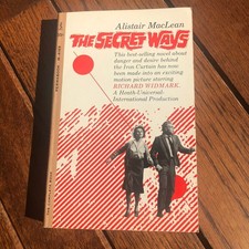 The Secret Ways, Alistair MacLean, 1961 Vintage Paperback