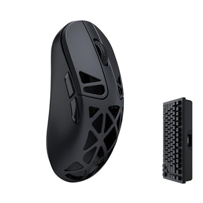 KEYCHRON M3 MINI 4K WIRELESS BLUETOOTH 5.1/2.4 GHZ MOUSE ULTRA LIGHTWEIGHT BLACK