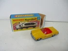 Matchbox Lesney Superfast SF27 Mercedes Benz 230SL- yellow with RED SEATS, boxed