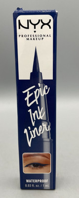 NYX Professional Makeup Epic Ink Liner, Waterproof Matte Liquid Eyeliner