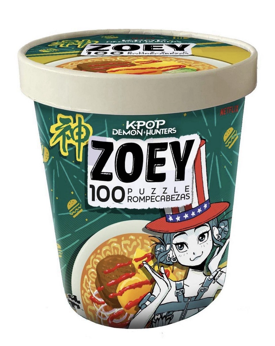 Accept Demon's Night 3LPBOXセット スペイン盤 Kpop Demon Hunters Zoey Ramen Puzzle 100pc New Sealed Buffalo