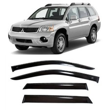 Tape-on Window Visors Rain Guards Fit Mitsubishi Endeavor 03-11 Wind Deflectors Tape-on Window Visors Rain Guards Fit Mitsubishi Endeavor 03-11 Wind Deflectors