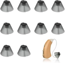 10 Counts Hearing Aid Ear Tips Replacement Fit Standard Receiver Tulip Domes Dar