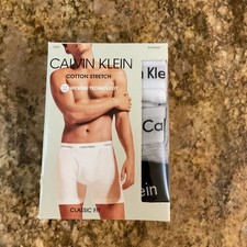 Calvin Klein Cotton Men's Boxer Briefs Multicolor Size XL - Pack of 3