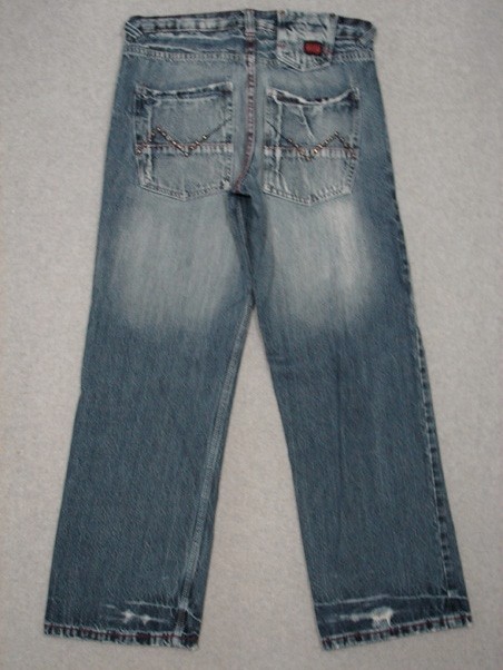 LK19435 **GO NORTH** STRAIGHT LEG JEANS 30x30 (msr 32