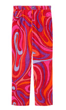 Emilio Pucci Fabulous Marmo Print Pants