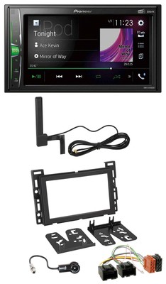 Pioneer MP3 DAB AUX 2DIN Bluetooth Car Stereo for Chevrolet Opel GT 07-09