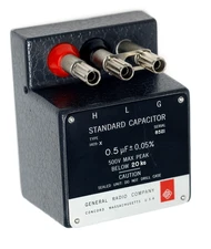 GENERAL RADIO IET Labs 1409-X 0.5 µF ±0.05% Standard Capacitor 1409X