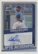 2021 Panini Donruss Optic Optic Auto Holo Prizm Ronald Bolanos #OA-RB Auto 1p5