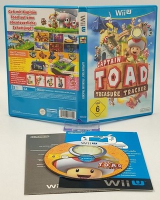    Captain Toad Treasure Tracker Nintendo Wii U PAL OVP Anleitung