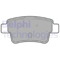 Delphi BremsbeläGe Bremsbelegsatz Hinten FüR Fiat Grande Punto Opel Corsa D