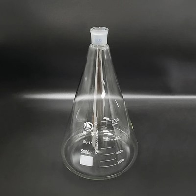 Glass Erlenmeyer Flask 100-10000ml 29/32 Ground Joint Conical Flask