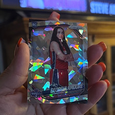 Panini 2025 Prizm WNBA Georgia Amoore Washington Mystics RC #103 Ice Prizm