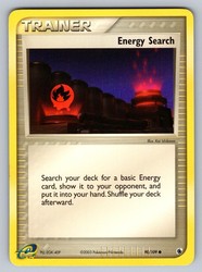Energy Search 90/109 EX Ruby & Sapphire Common Trainer