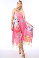 NWT  Aratta Legend of the Crane Dress  Pink  Small