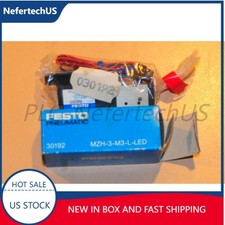 US FREE TAX New Festo MZH-3-M3-L-LED, 30192 Pneumatic Valve 30192 MZH-3-M3-L-LED