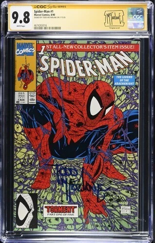 Amazing Spider-Man #1 CGC 9.8 SS McFarlane Signed Lizard Torment Key