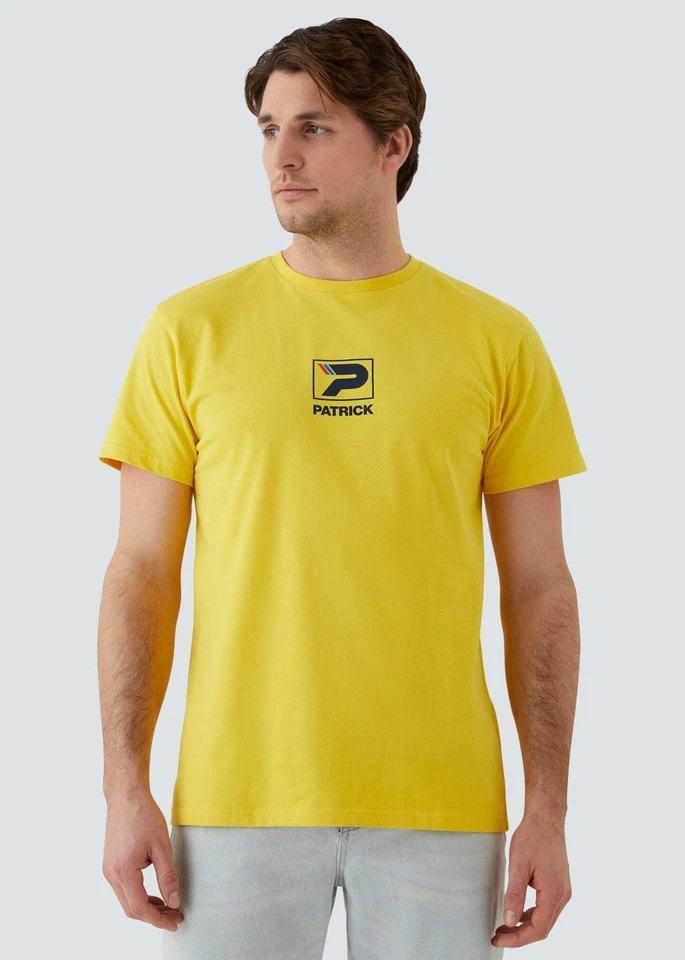 Patrick Joe Mens T-Shirt Yellow