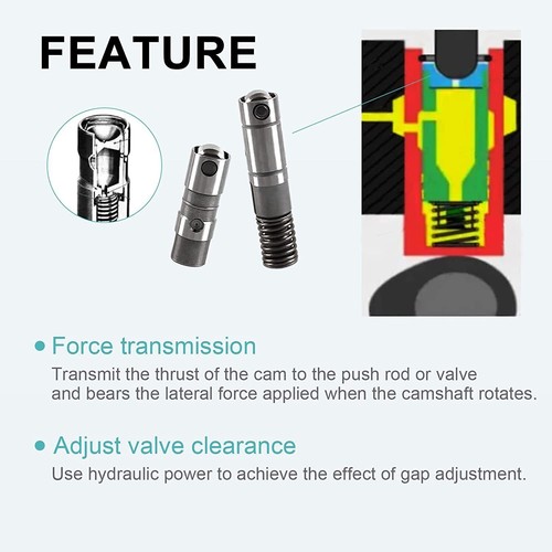 16pcs Active Fuel Management Afm Dod Valve Lifters For Chevy Gm 5.3L/6.0L/6.2L - Bild 8 von 12