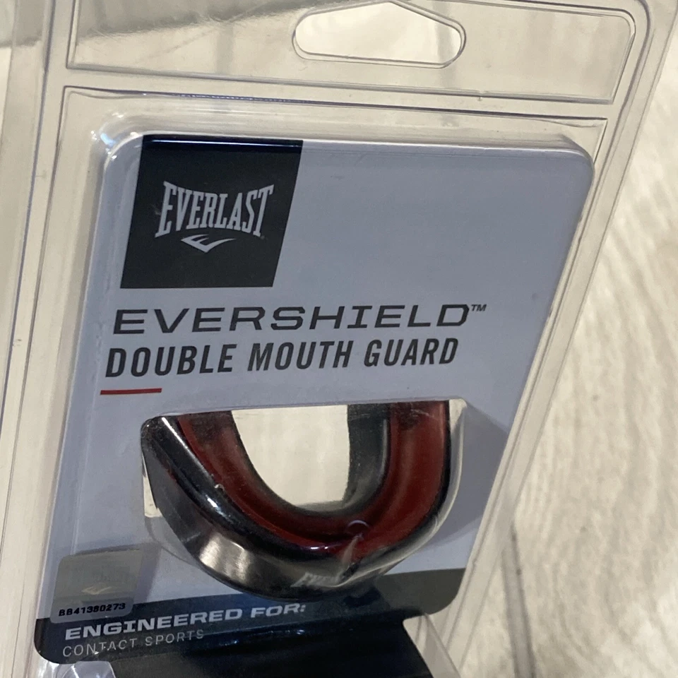 Protector bucal doble Everlast Evershield rojo sellado Foto 3 de 3