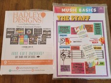 Music Classroom Posters Notations Perfect For Music Teachers