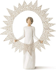 Starlight Tree Topper, Radiating Warmth, Light and Love, Delicate, Pierced Metal