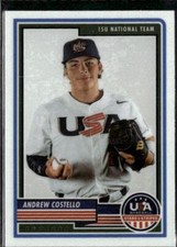 2023 Panini USA Baseball Stars & Stripes #24 Andrew Costello