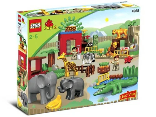 NEW Lego Duplo TOWN 4968 FRIENDLY ZOO Sealed Boys Girls