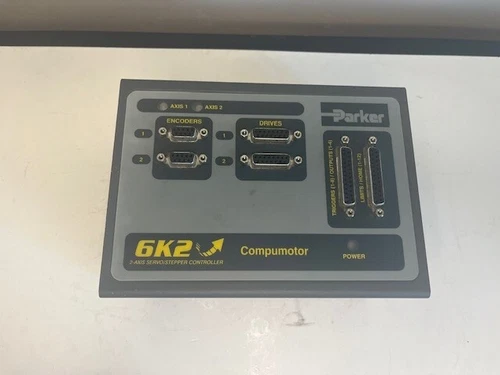 PARKER 6K2 COMPUMOTOR 2 AXIS SERVO STEPPER CONTOLLER
