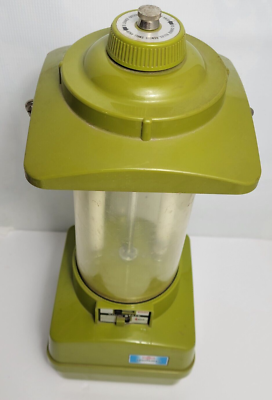Lampe Lanterne Camping Vintage Ray-O-Vac Sportsman 360 – Verte Fluorescente – USA