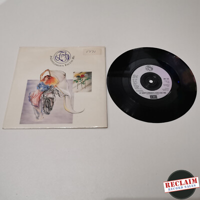 fish - a gentleman's excuse me 7'' vinyl record VG