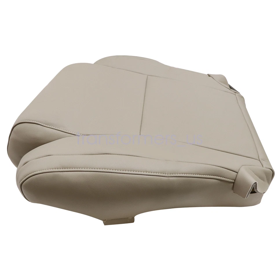Cubierta de asiento de cuero tostado inferior y superior del conductor Toyota Tundra Sequoia 2007-2013 Foto 3 de 4