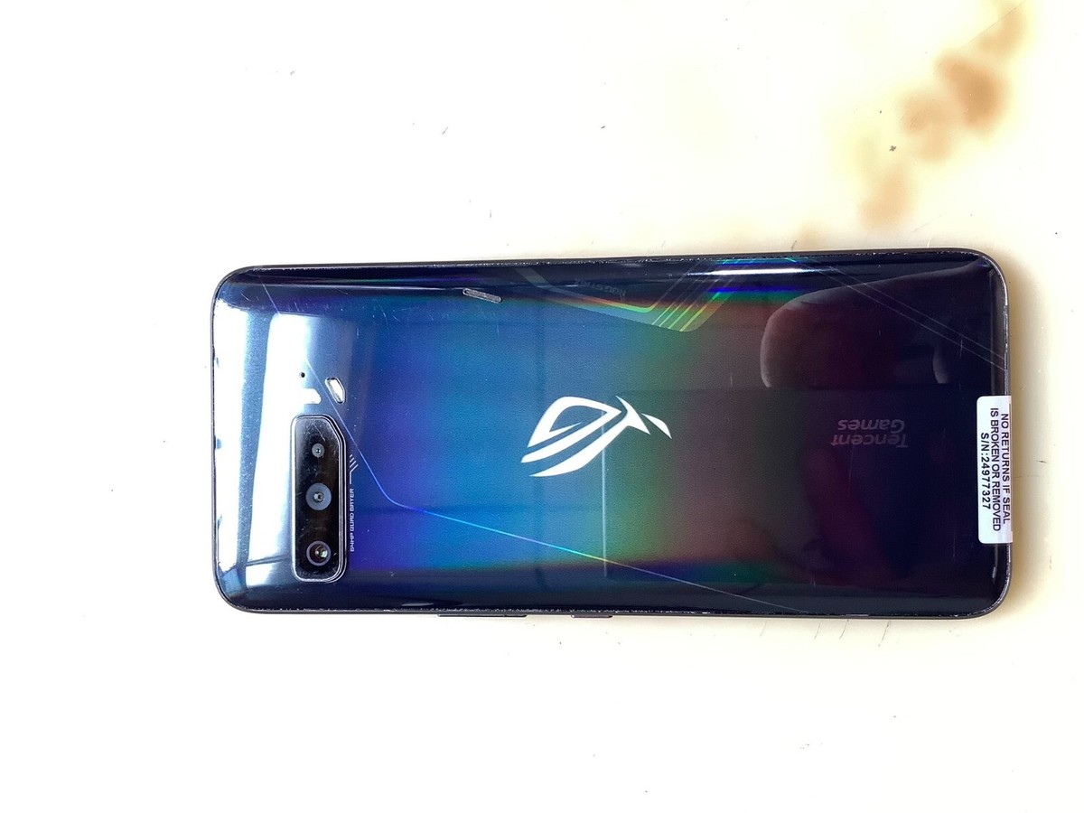 ASUS ROG Phone 3 -12+128 GB - Black (Unlocked) TESTED FULLY 