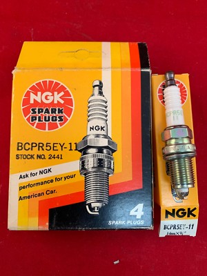 Set of 4 Spark Plugs NGK 2441 BCPR5EY11 FOR NISSAN