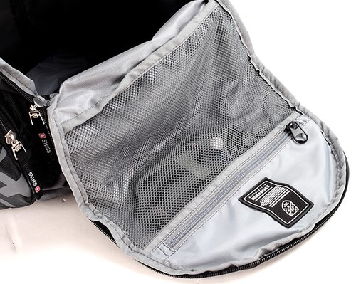 Swiss Waterproof 16'' Laptop Backpack School Backpack Travel Shoulder Bag SW9176 - Picture 11 of 12