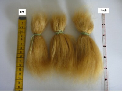 100% Baby REBORN-REBORN MOHAIR - Dark Blonde - 20g - Reborn Baby Doll