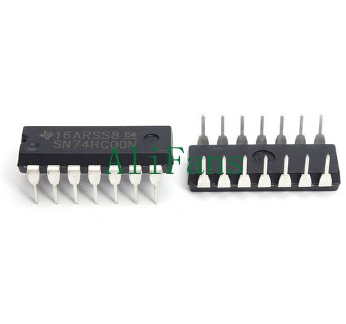 5pcs SN74HC00N DIP14 SN74HC00 DIP 74HC00 IC QUAD 2-INPUT NAND GATE DIP-14 Chip E - Foto 3