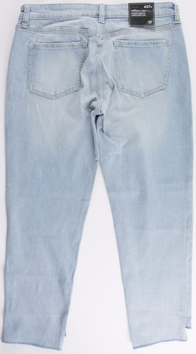 NWT Womens GAP Straight Crop Leg Denim Jeans Light Indigo - 373924 - Picture 6 of 6