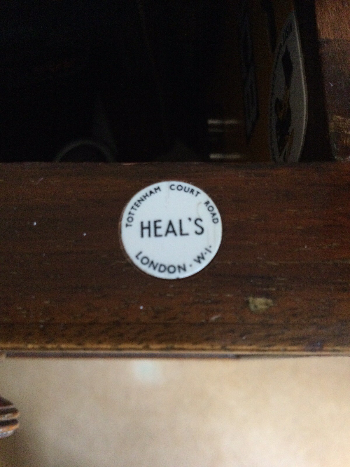 1930s Heals of London Oak Chest of Drawers eBay