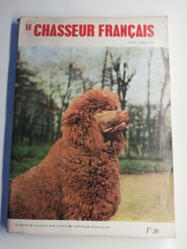 N156 El Cazador en Francés N º 878 Abril 1970 Poodle, Vintage - Imagen 1 de 3