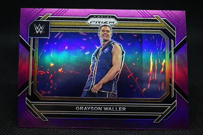 2023 Panini WWE Purple Prizm #52 Grayson Waller 133/149  NXT - 2nd Year Prizm