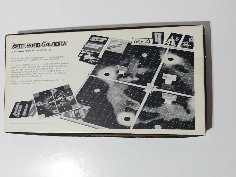 Battlestar Galactica Original 1978 Board Game Vintage Missing 1 of 36 Cards - Image 2 of 4