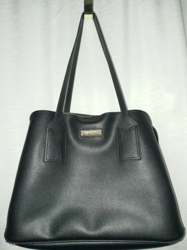 London Fog Shoulder Bag BLACK Handbag 