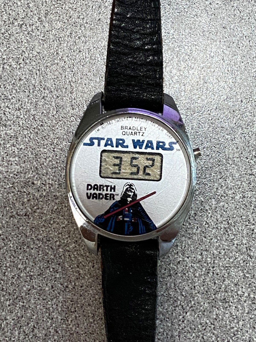 国内外の人気が集結 STAR WARS 1980 Watch Digital Quartz Bradley Vader Darth その他