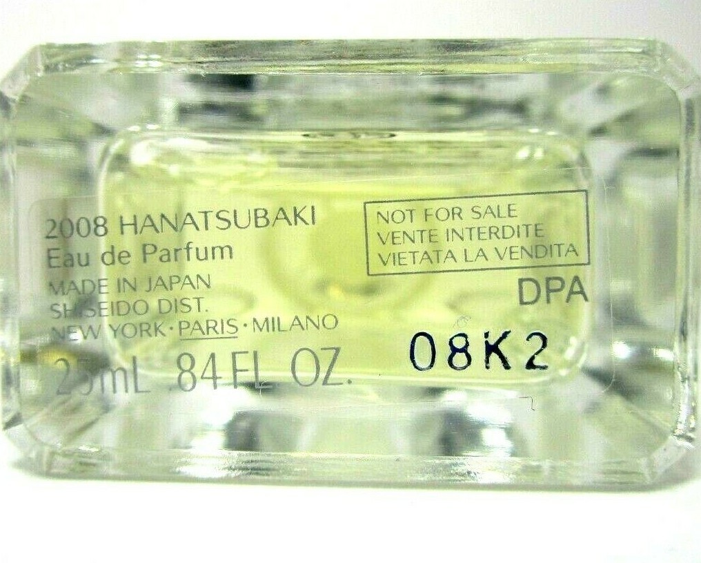 SHISEIDO HANATSUBAKI EAU DE PARFUM SPLASH FOR WOMEN 0.84 Oz / 25