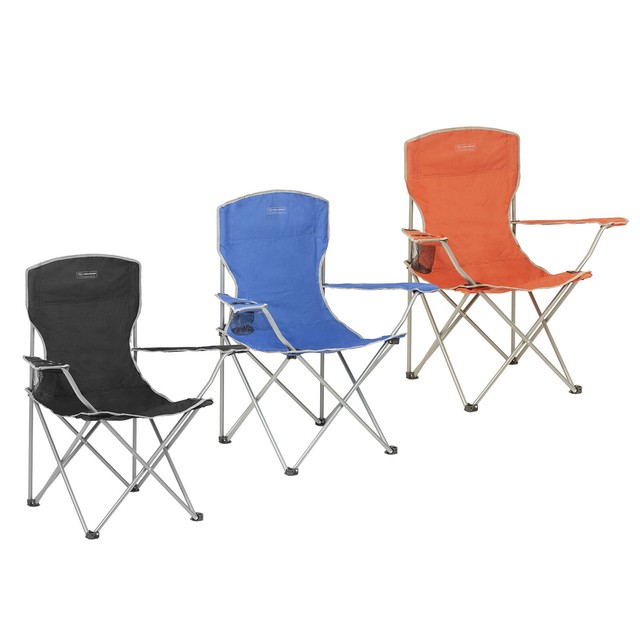 Highlander Folding Camp Chair Outdoor Hiking Sitting Garden Support