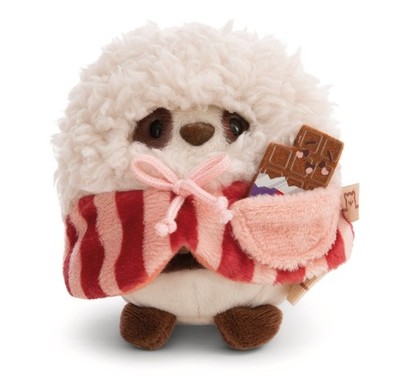 Nici Panda Kono mit Popcornkostüm mymochi 8 cm Plüschtier Stoffpanda