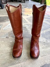 Frye Melissa cognac boots women size 7 B