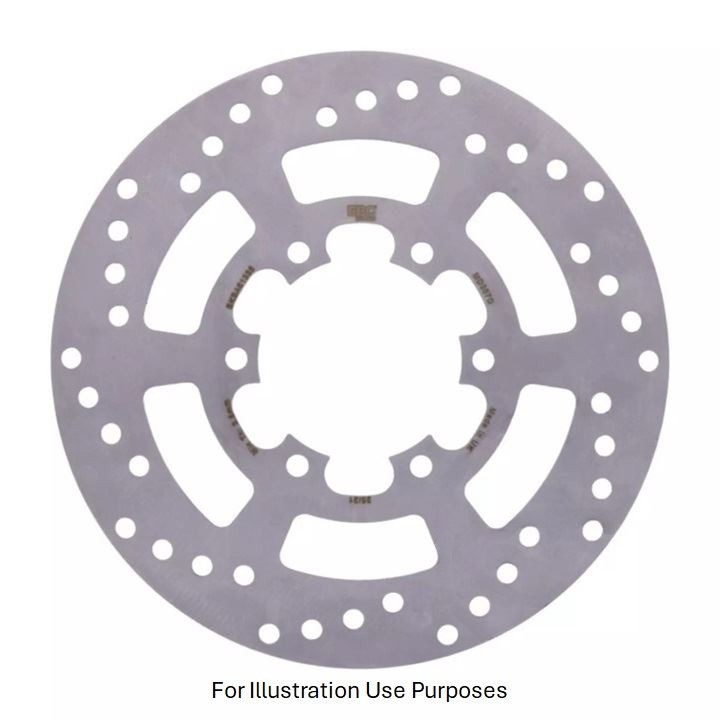 EBC Scooter Solid FR Brake Disc Front Left for Yamaha XQ 125 N Maxster 2001-2003